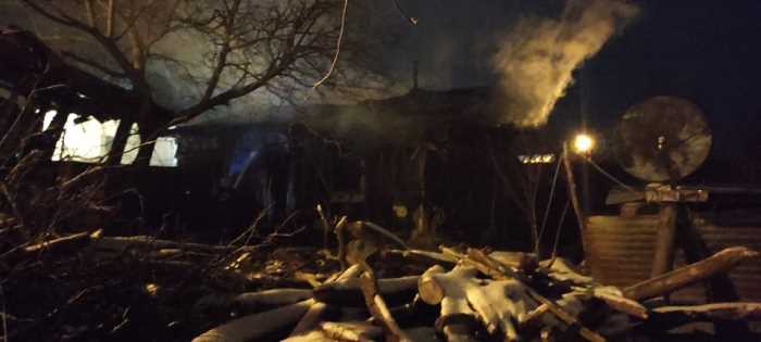Elvançelebi Köyünde çıkan  yangında bir kişi öldü