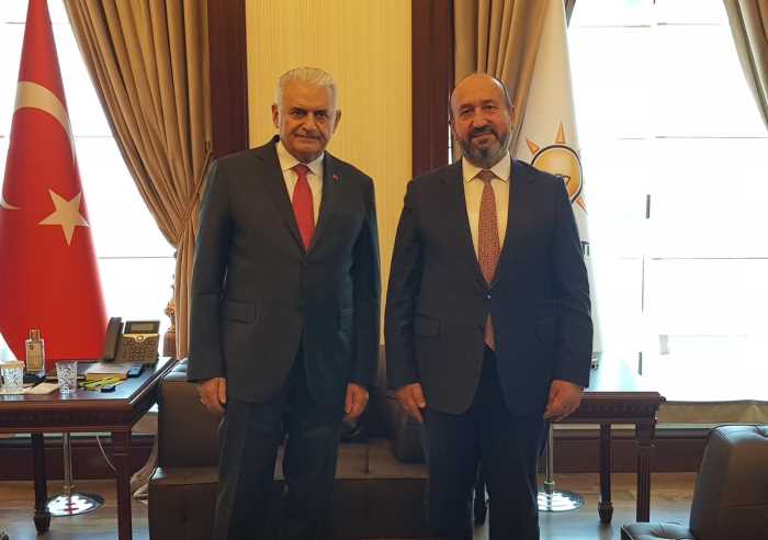 Erol Kavuncu Binali Yıldırım'la görüştü 