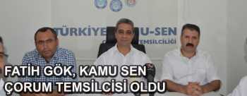 Gök, Kamu Sen İl Temsilciliği görevine seçildi