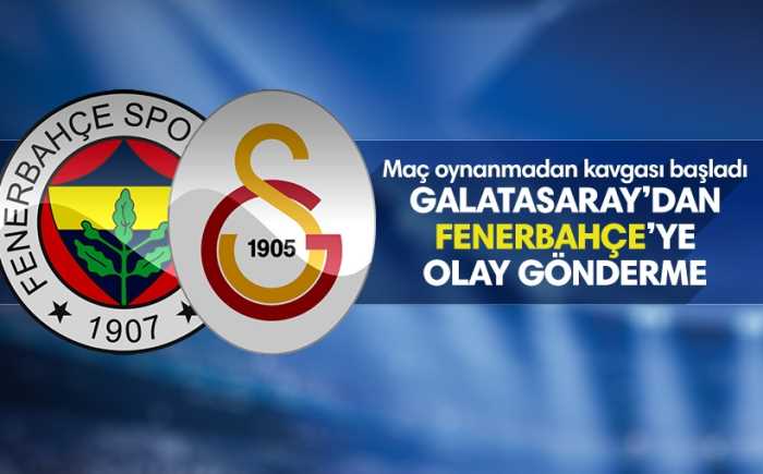 GS'DAN FB'YE  GÖNDERME
