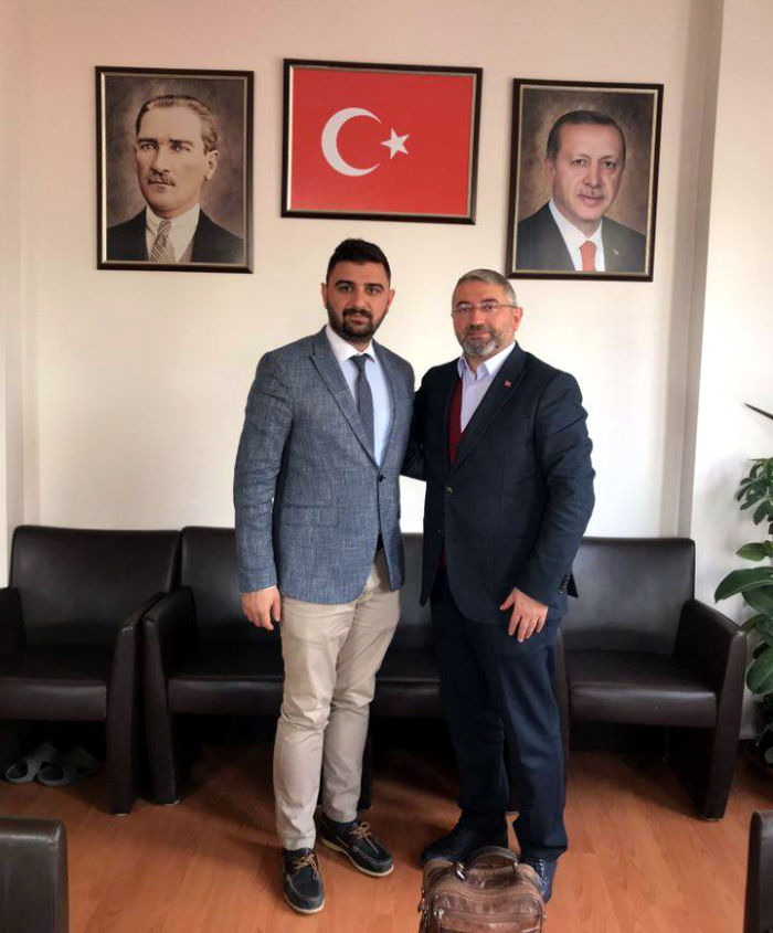 Halil Aşgın, ziyaret turunda