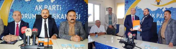 Harun Uysal "Çorum’un geleceği için aday oldum"