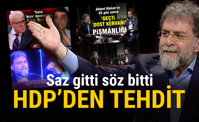 HDP, sosyal medya hesabı üzerinden Hürriyet yazarı Ahmet Hakan Coşkun'un yazısına sert ifadelerle yanıt verdi