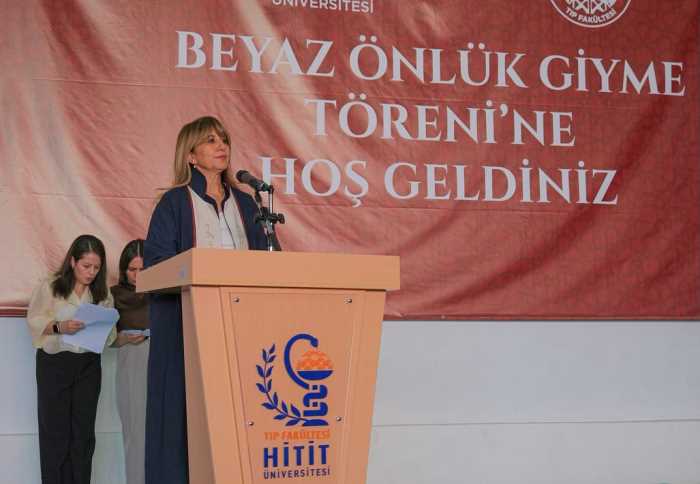 Hitit Üniversitesi'nde Beyaz Önlük Töreni! 