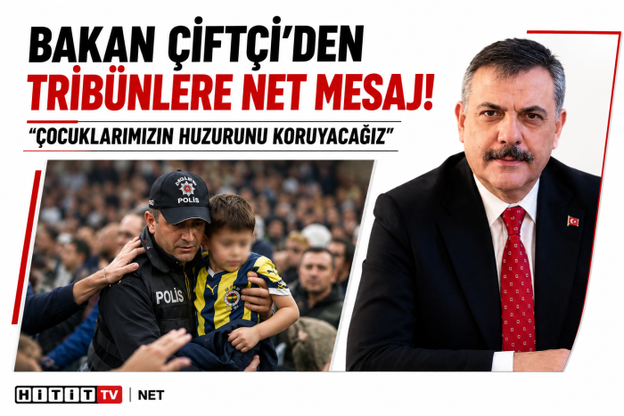 İçişleri Bakanı Çiftçi’den Fenerbahçe Formalı Çocuk İçin Açıklama: Holiganizme Geçit Yok