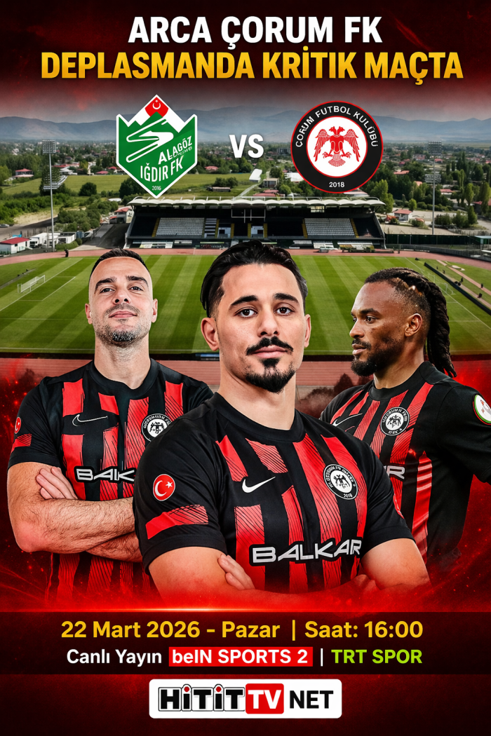 Iğdır FK - Çorum FK Maçı 32.Hafta Trendyol 1.Lig