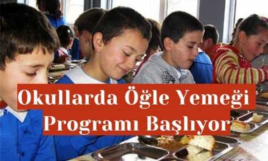 İlkokullarda Okul Yemeği uygulamasına başlanacak
