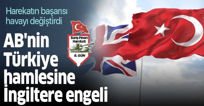 İngiltere'den Türkiye'ye silah ambargosuna itiraz!