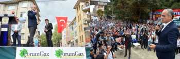 İSKİLİP DOĞALGAZA  ULAŞTI