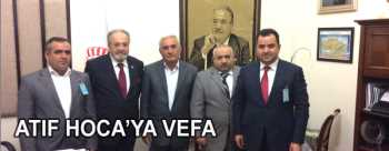 İSKİLİP'Lİ ATIF HOCAYA VEFA