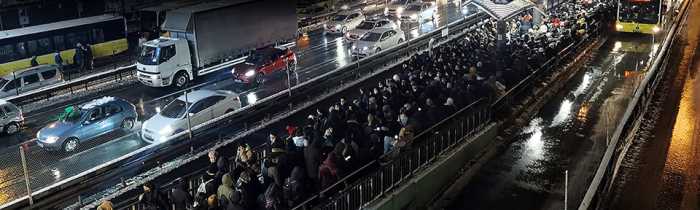 İstanbul'da Kara Teslim Oldu!