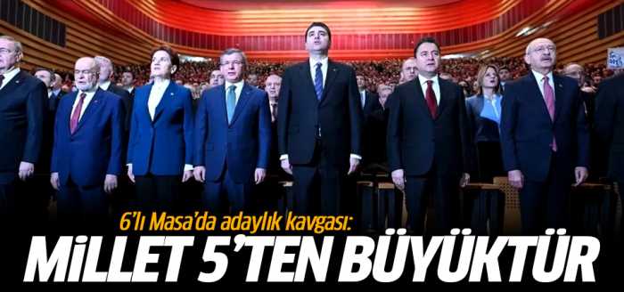 İYİ Pari "Millet 5'ten Büyüktür"dedi