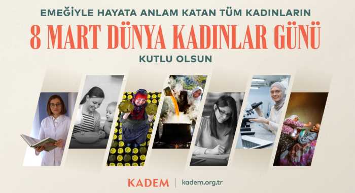 Kadem ‘Dünya Kadınlar Günü’ Mesajlarını Türkiye ve BM'de Duyuruyor