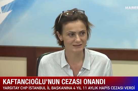Kaftancıoğlu'na siyasi yasak getirildi