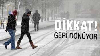 KAR GERİ DÖNÜYOR