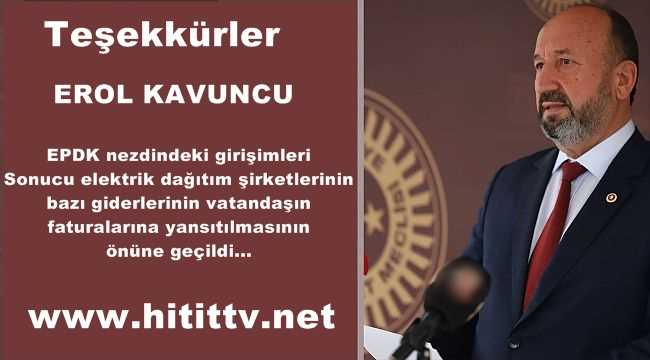Kavuncu'nun EPDK nezdindeki girişimleri sonuç getirdi