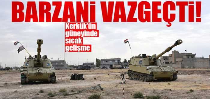 KERKÜK OPERASYONU BAŞLADI! PEŞMERGE ÇEKİLİYOR