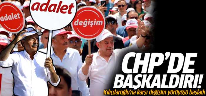 Kılıçdaroğlu'na karşı değişim yürüyüşü başladı
