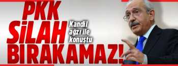 Kılıçdaroğlu'ndan skandal PKK açıklaması