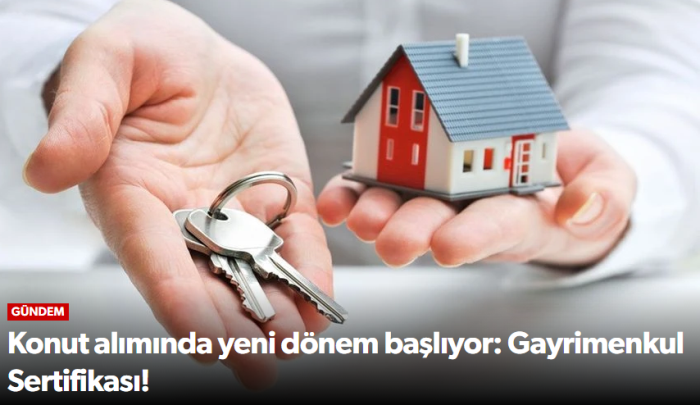 Konut alımında yeni dönem başlıyor!