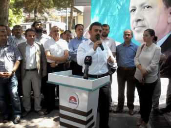 Külcü Hürriyet Parkında Erdoğan'a destek istedi