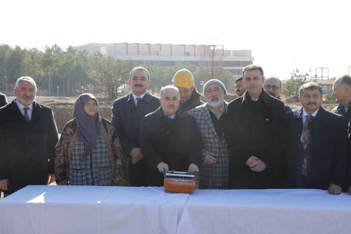 Kuzey Kampüs cami temeli atıldı