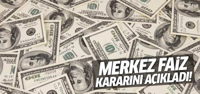 Merkez Bankası  faiz kararını %14 sabit tuttu