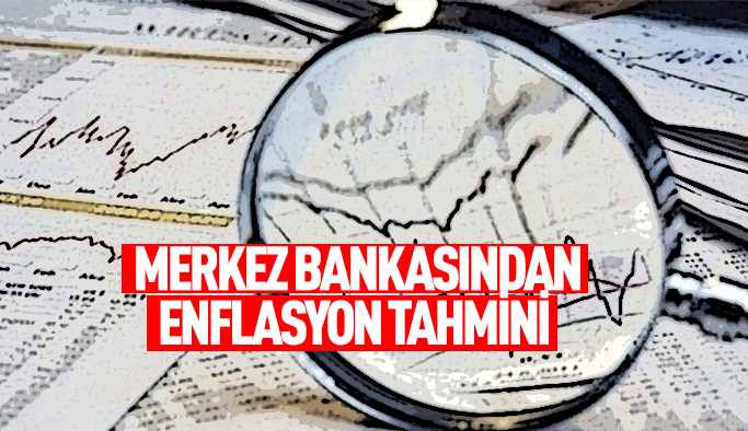 Merkez Bankası yıl sonu enflasyon tahminini düşürdü 