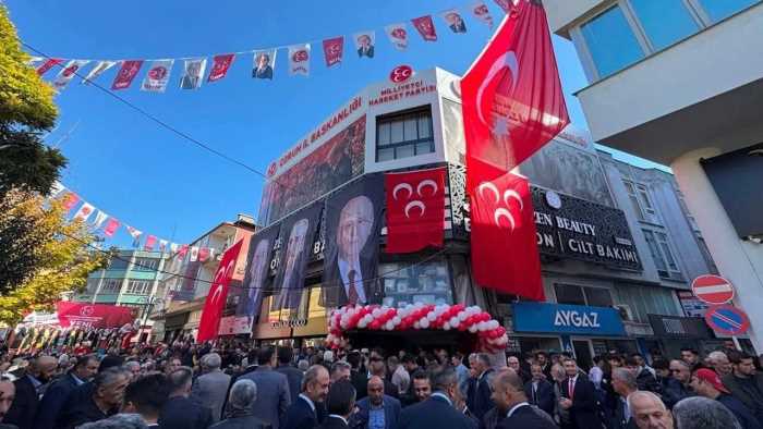 MHP Çorum İl Başkanlığı Yeni Hizmet Binasıyla Güçleniyor