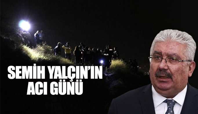 MHP'li Semih Yalçın’ın oğlu hayatını kaybetti!  