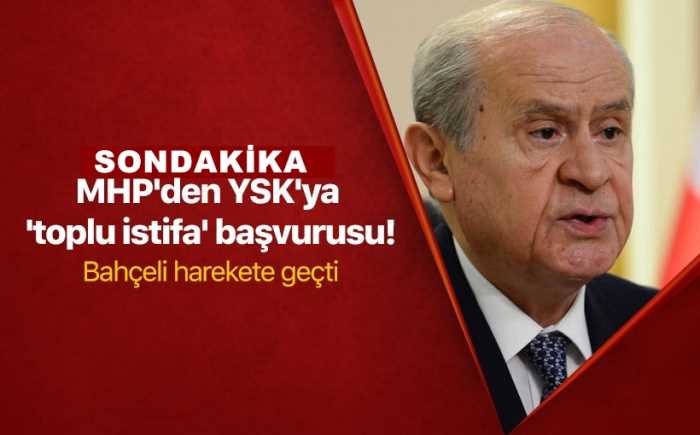 MHP YSK'ya  başvurusunu yaptı