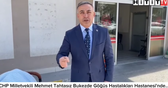 Milletvekili Tahtasız Çorum Göğüs Hastalıkları Hastanesi'ni Ziyaret Etti