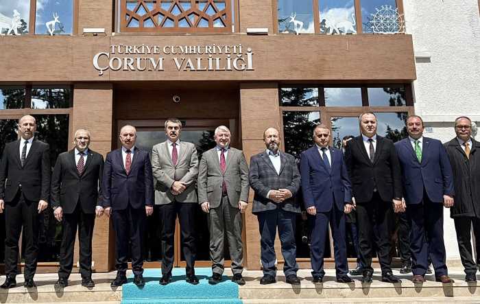 Milli Eğitim Bakanı Yusuf Tekin'in Çorum Valilik Ziyareti!