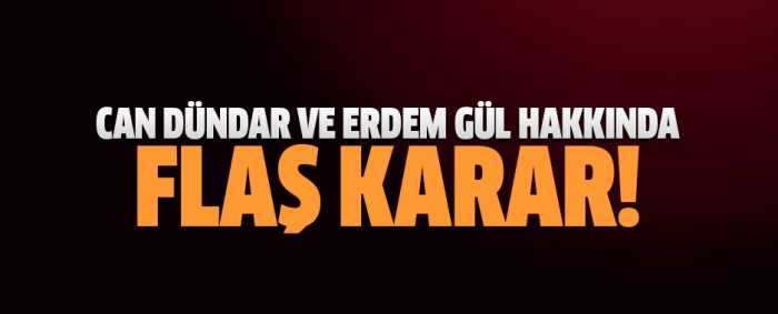 MİT TIR'ları haberi nedeniyle tutuklu bulunan Can Dündar ve Erdem Gül'ün, Anayasa Mahkemesi'nin kararıyla tahliyelerine karar verildi.