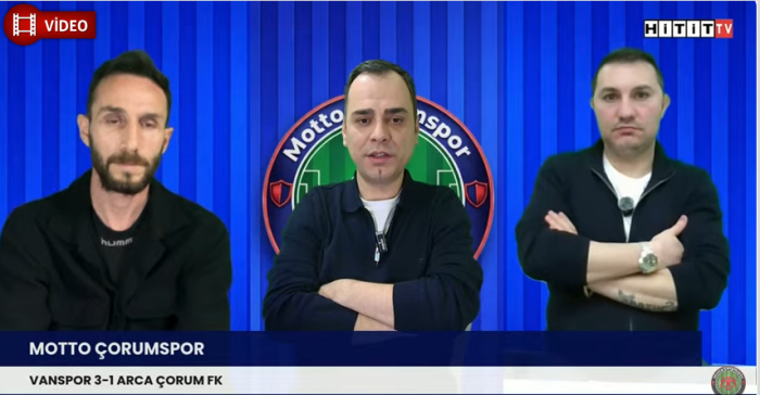 Motto Çorum Spor’da Arca Çorum FK - Van Maçının Değerlendirilmesi
