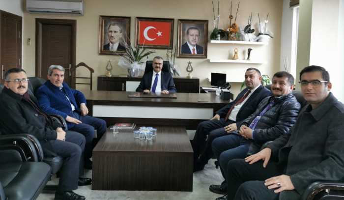 Müdürlerden Ak Parti İl Başkanı Ahlatçı’ya Ziyaret