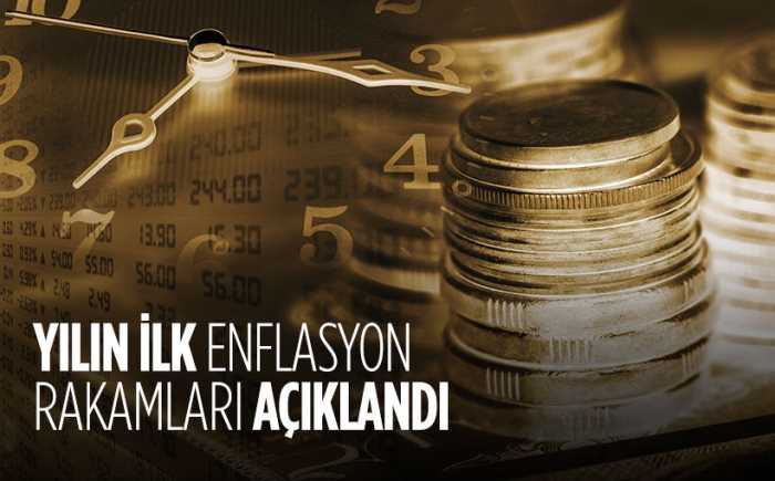Ocak ayı enflasyon rakamları açıklandı