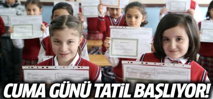 Okullar Cuma günü Tatil Olacak