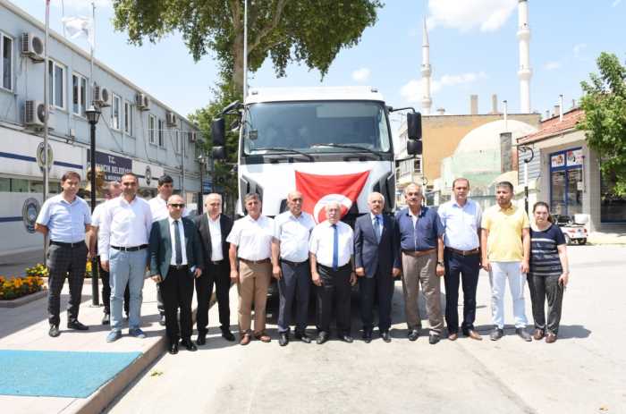 Osmancık, çöp transfer aracına kavuştu