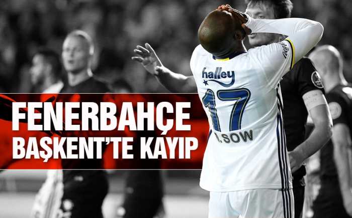 Osmanlıspor - Fenerbahçe: 1-1
