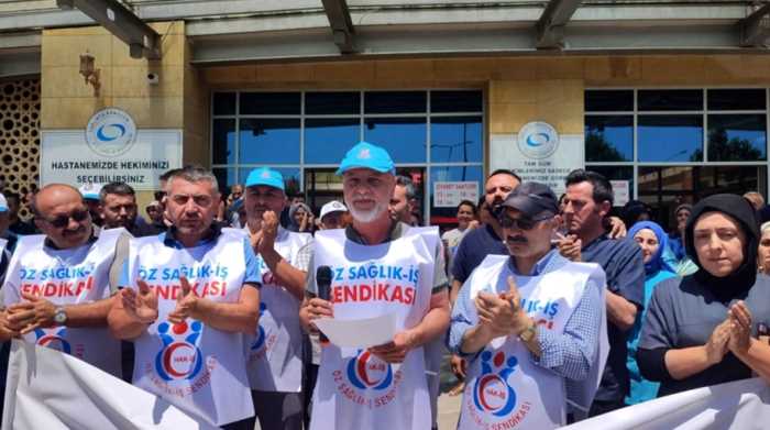 Öz Sağlık İş Sendikası geriye dönük alacaklarının ödenmesini istiyor