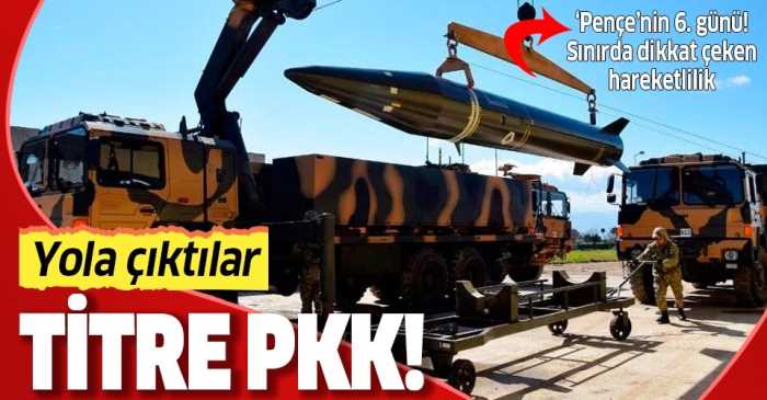 PKK'lı teröristlere yönelik 6. gün