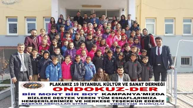  Plakamız 19 Kültür ve Sanat Derneğinden “Bir Mont Bir Bot”
