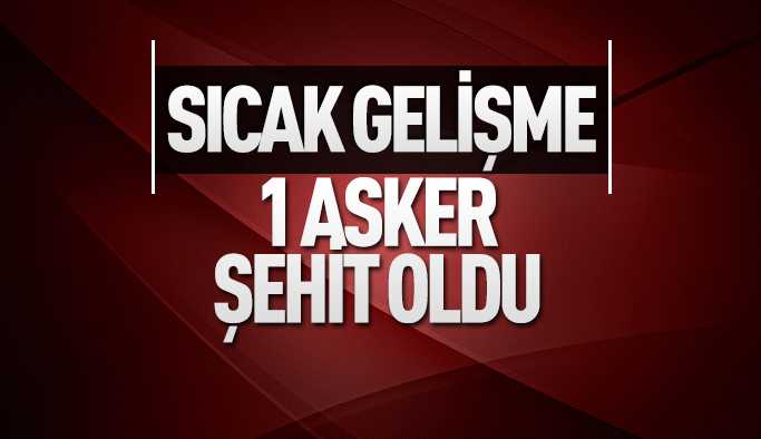 Resulayn bölgesinde 1 asker şehit oldu 