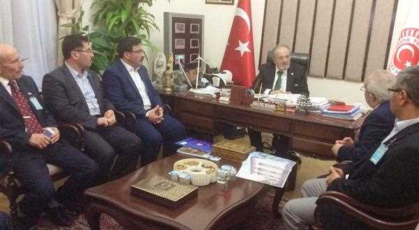 Salim Uslu Ortaköy’e Müftülük Hizmet Binası müjdesini verdi.