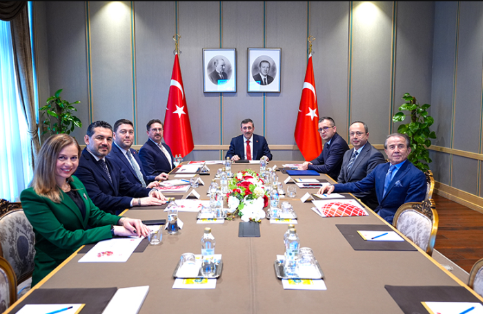 Seramik Sektörü Heyetinden Cevdet Yılmaz’a Çalışma Ziyareti