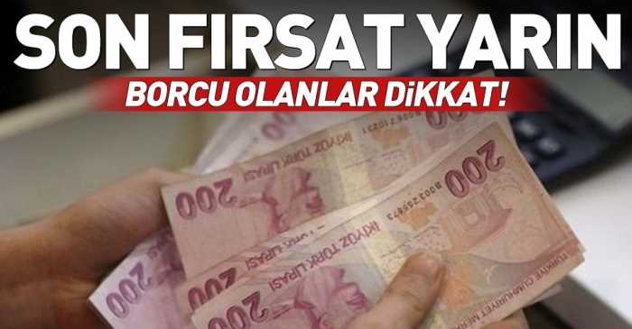 SGK'ya Borcu olanlar dikkat!