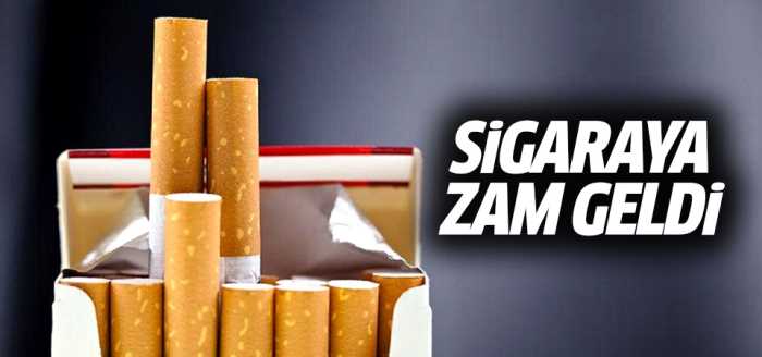 Sigaraya 2 TL'lik  bir zam daha geldi