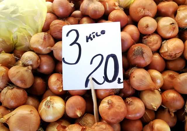 Soğandan iyi haber vergi sıfırlandı