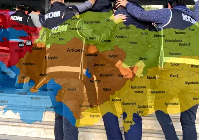 Suç oranı en az iller belli oldu